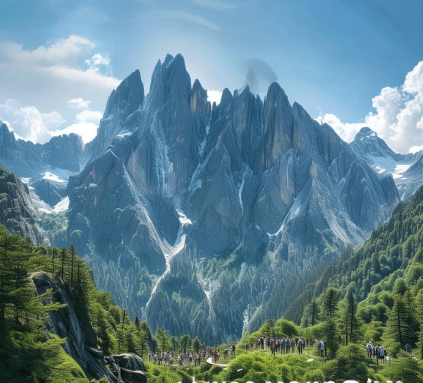 自然与旅行,狼牙山的自然风光与旅游广告 自然与旅行,狼牙山的自然风光与旅游广告